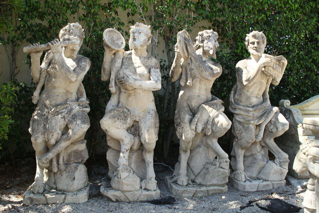 Les Quatres Faunes Musiciens