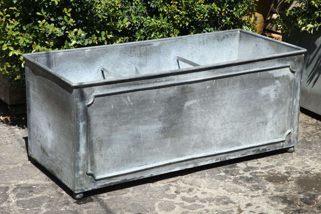 Rectangular Panelled Planter