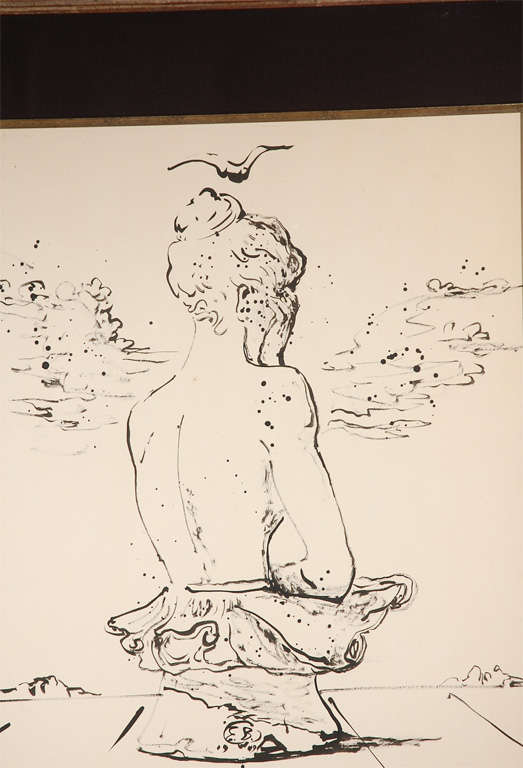 Surreal Drawing by Eugene Berman