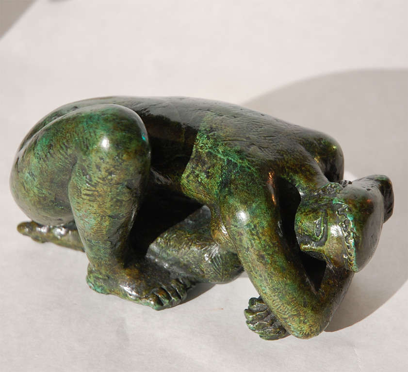 Trois figurines en bronze en édition limitée d'Antoniucci Volti 1