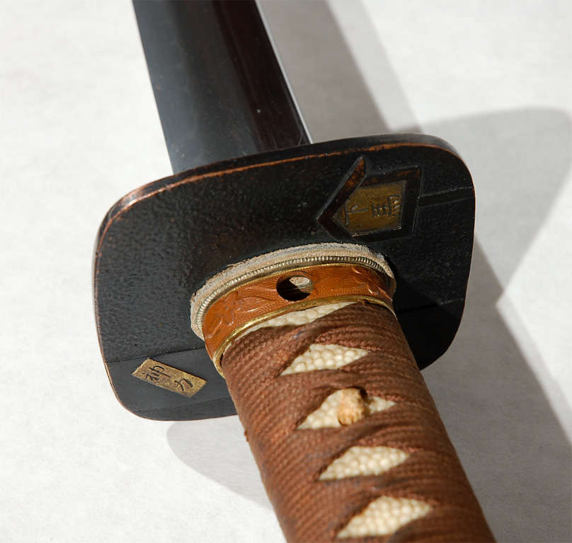 Mid-20th Century WWII Japanese Military Katana Samurai Sword