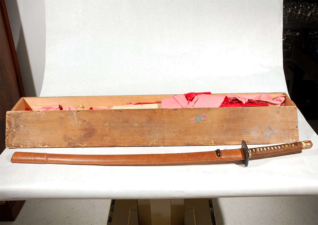 WWII Japanese Military Katana Samurai Sword 3