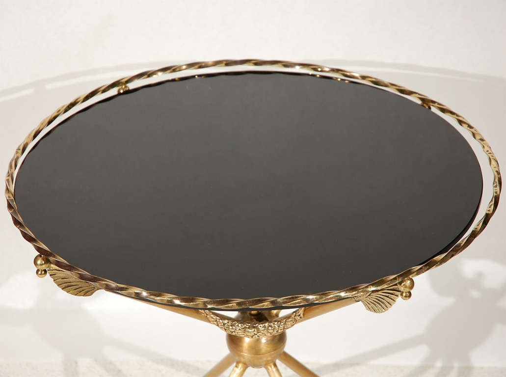 Neo-Classical Crossed Arrow Side Table