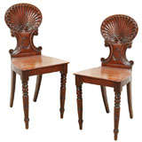 Pair of Hall chairs