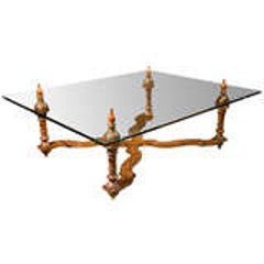 So.. 60's Glass Top Coffee Table 9