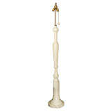 Alabaster floor lamp