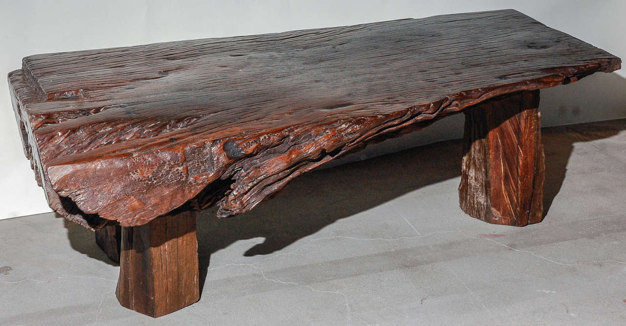 coffee table wood slab