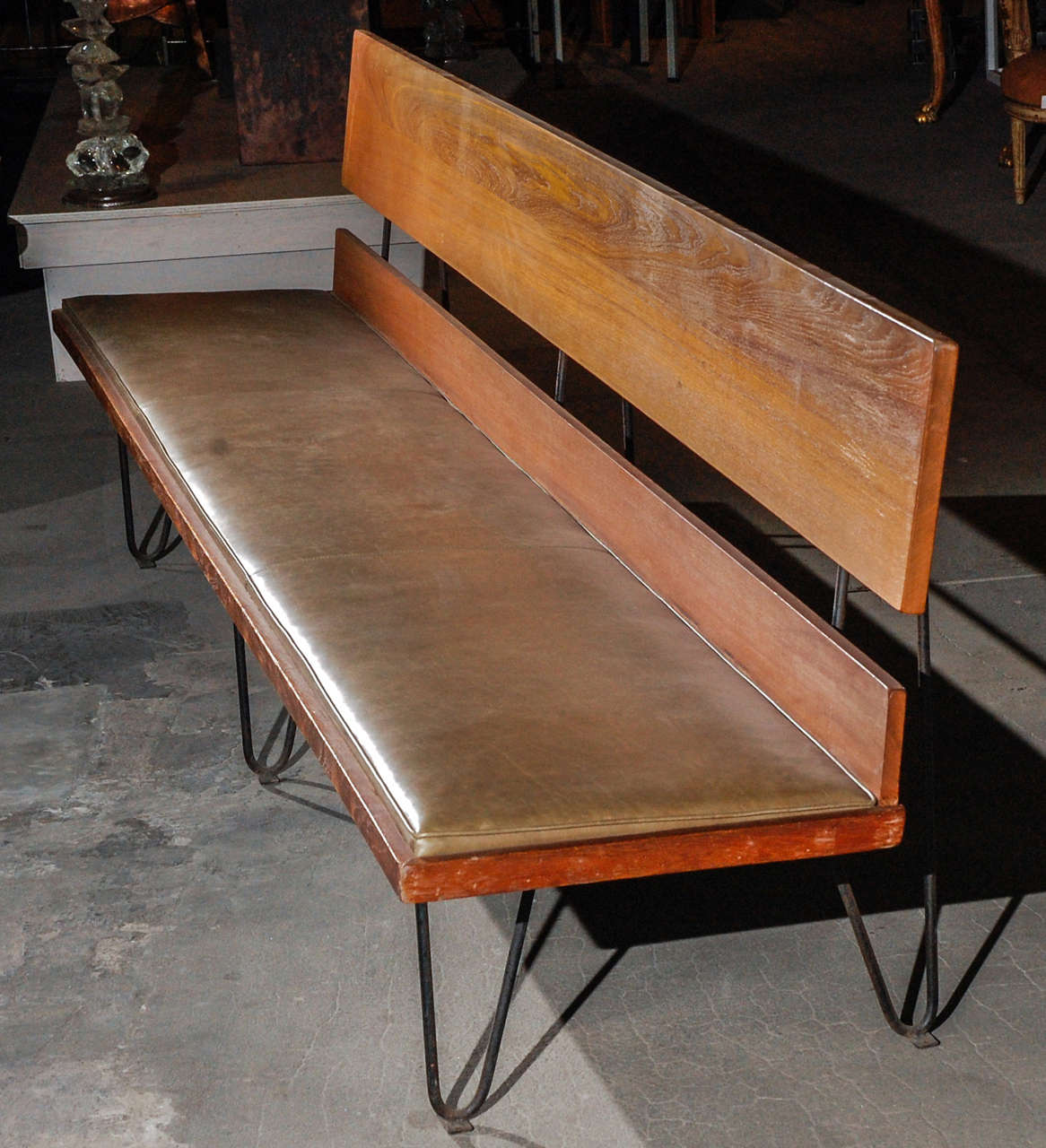 Mahogany Pair of Luther Conover Benches