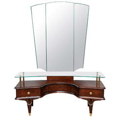 Fabulous Art Deco Coiffeuse/Dressing Table