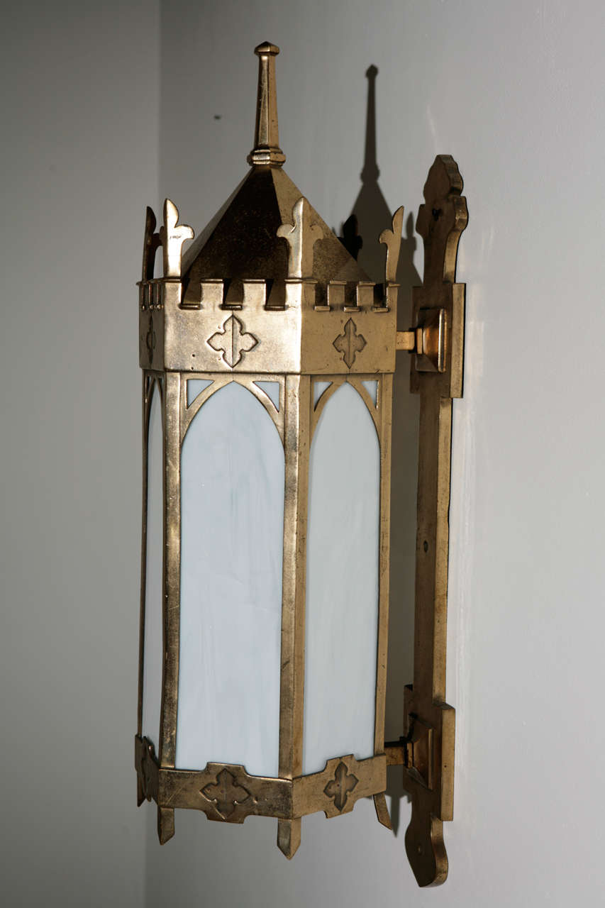 Beautiful exterior Gothic wall scones