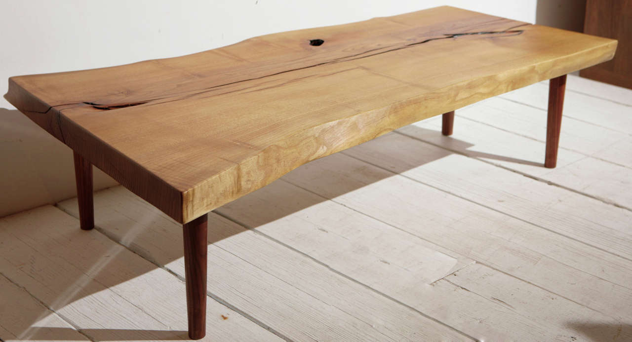 Live Edge Black Locust Coffee Table