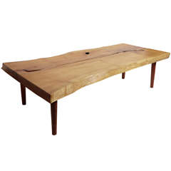 Live Edge Black Locust Coffee Table