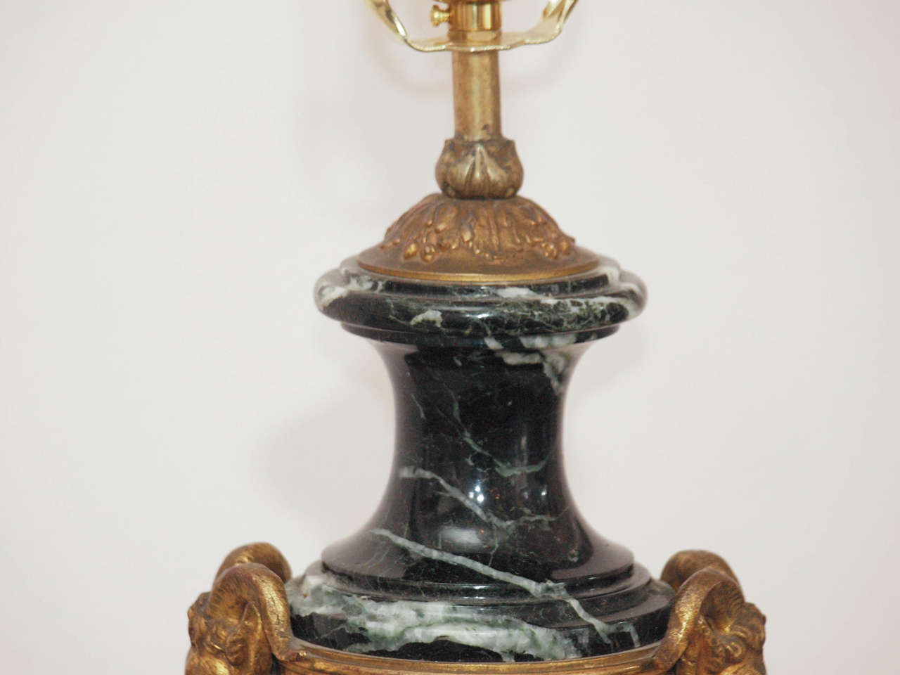 19th c. Empire Style Lamp In Good Condition For Sale In New Orleans, LA