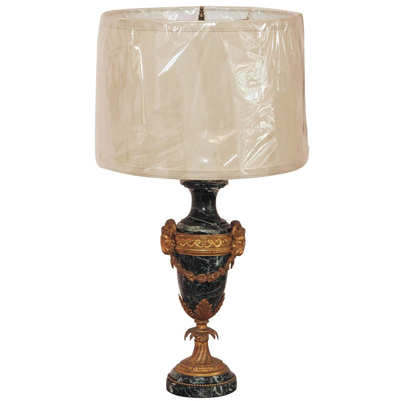 19th c. Empire Style Lamp For Sale