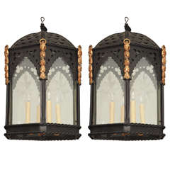 Pair of Early 20th c. Lanterns