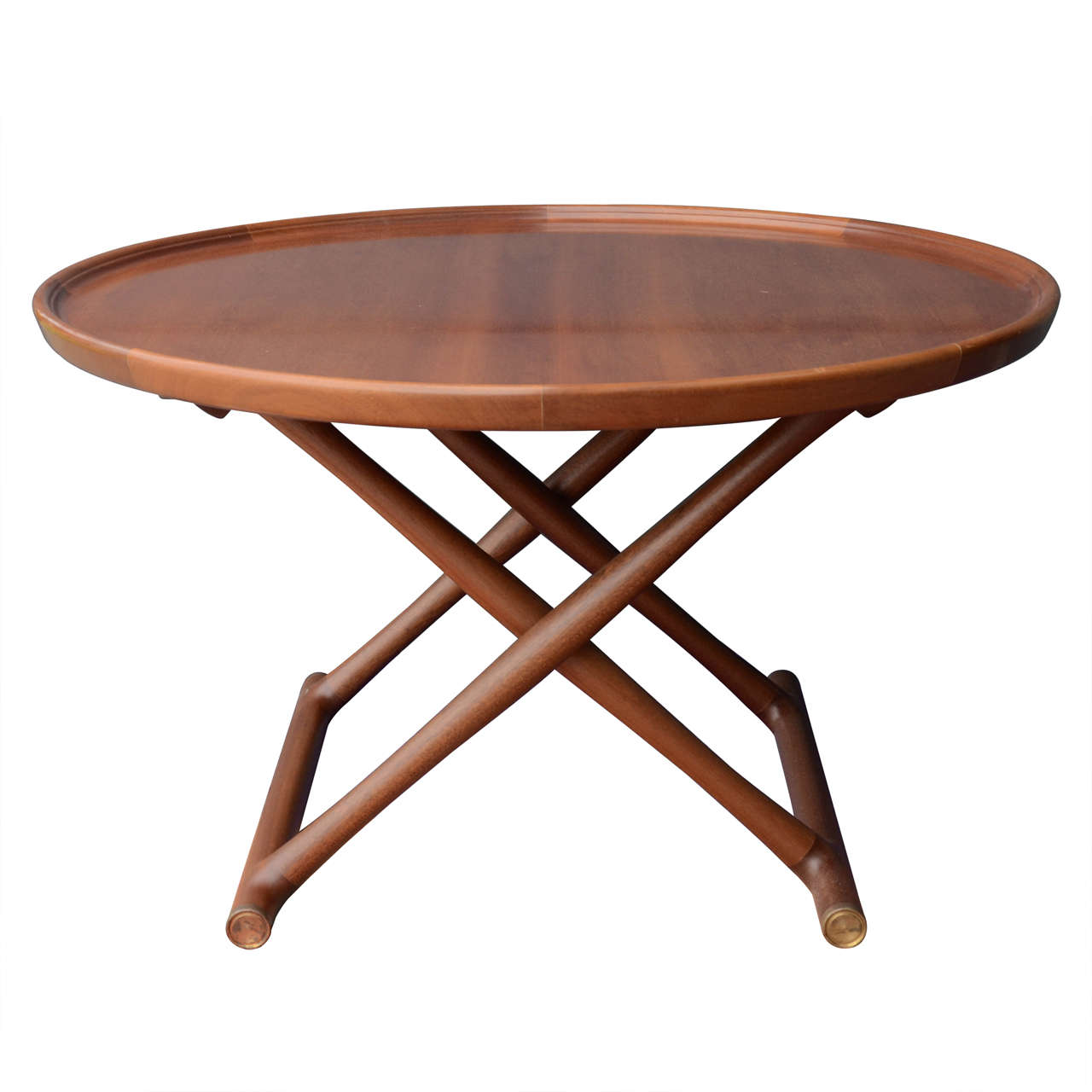 Mahogany "Egyptian Table" by Mogens Lassen For Sale