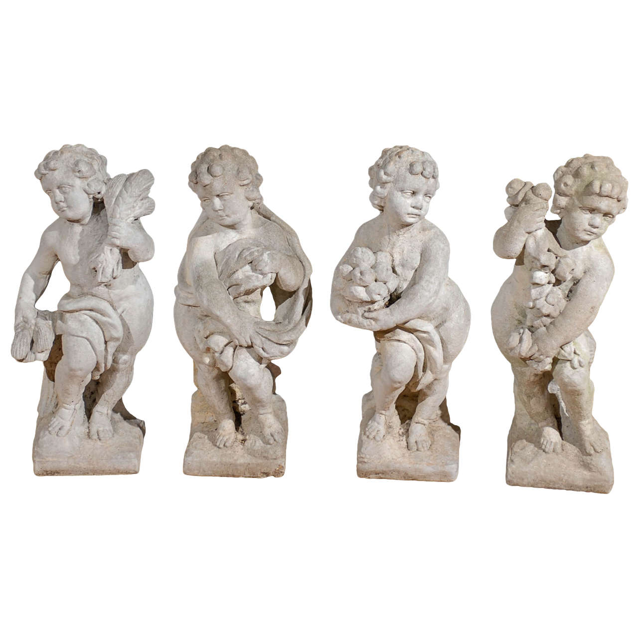 Four Seasons Garden Ornaments at 1stDibs four seasons concrete