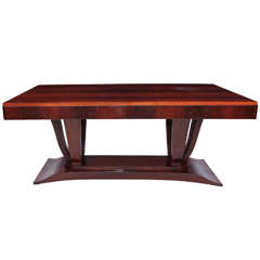 Palissander Art Deco Dining Table.