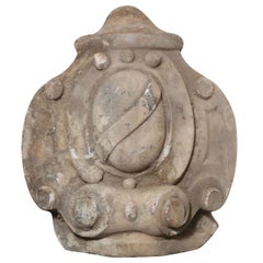 Antique American Beaux Arts Alabaster Seal