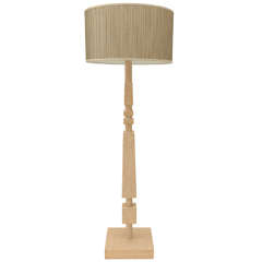 Cork Veneer Floor Lamp by William Haines 5