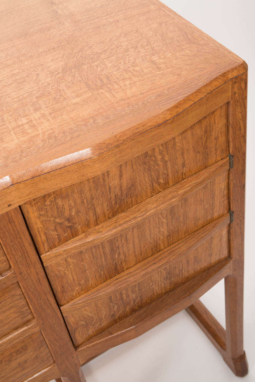 Early Oak Sideboard by Gordon Russell in Cotswold School Style 2