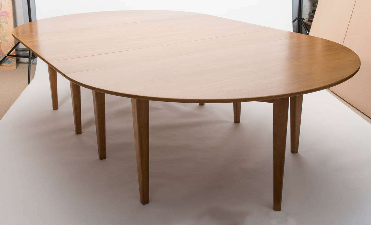Large Extending Teak Dining Table by Heals of London at 1stdibs