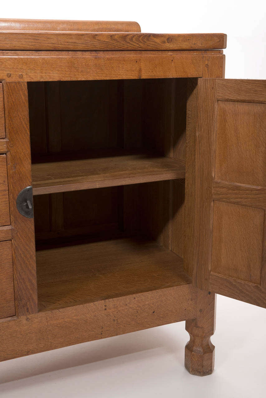 Robert Mouseman Thompson Oak Sideboard at 1stDibs mouseman sideboard