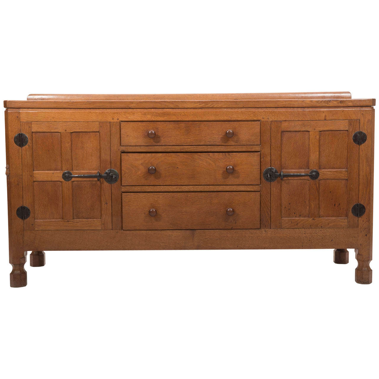 Robert Mouseman Thompson Oak Sideboard at 1stDibs mouseman sideboard