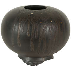 Antique Extraordinary Japanese Ceramic Vase