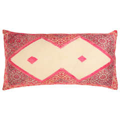 Vintage Swat Valley Embroidered Pillow