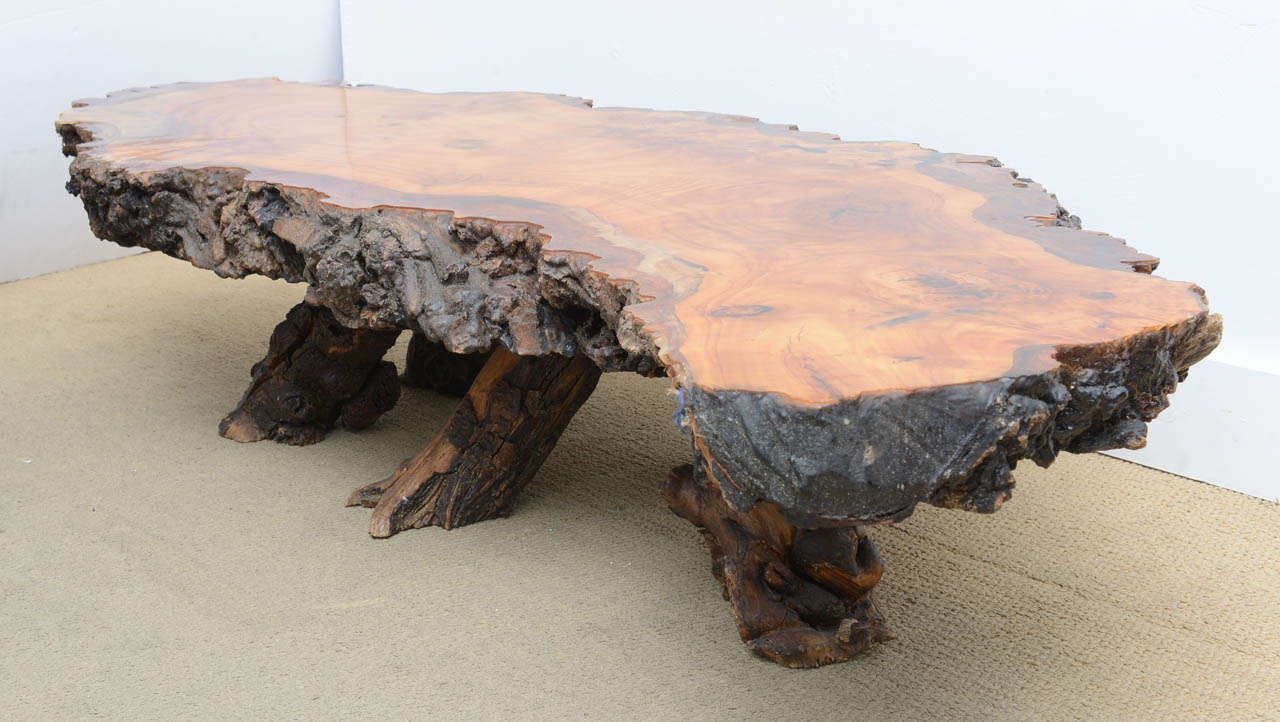 Mid-Century Modern Free Form Organic Sculptural Coffee Table