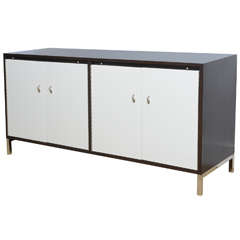 Midcentury Modern Two Tone Minimalist 1970, s Server Sideboard Midcentury Modern Two Tone Minimalist 1970, s Server Sideboard