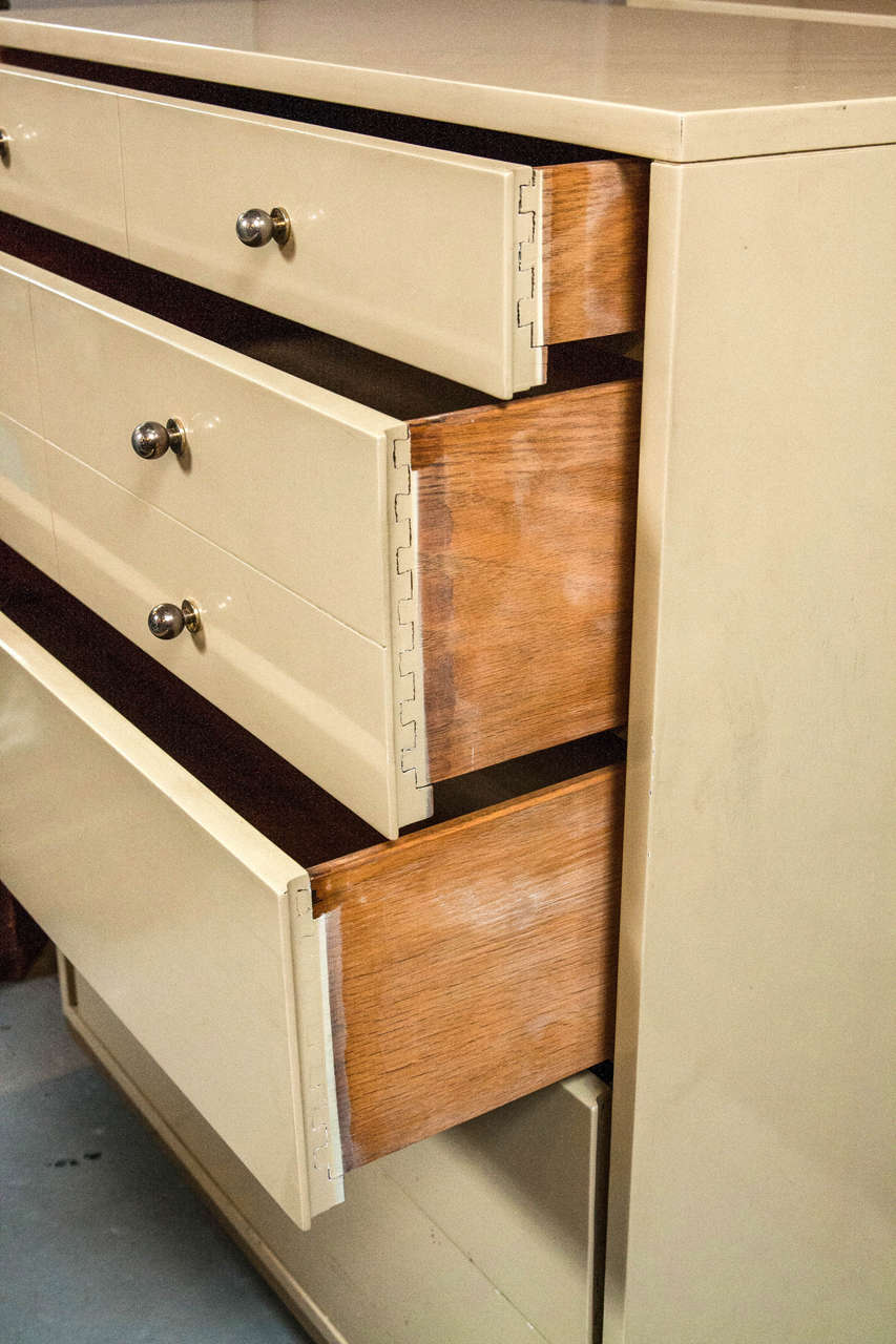 Mid-Century Modern Pair of John Stuart Chest on Chests