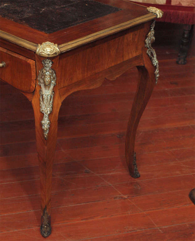 Unusually Scaled Regence Style Writing Table
