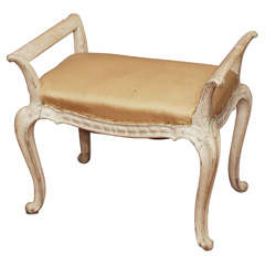 Painted Louis XV Style Tabouret