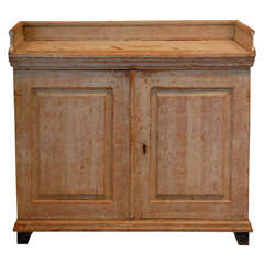 Antique Swedish Kitchen Hutch ,  Early 19th C.