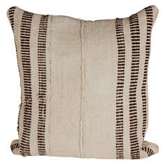 Vintage Rustic Turkish Grain Sack Pillow