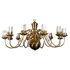 Antique Very Large 48 Light  Chandelier