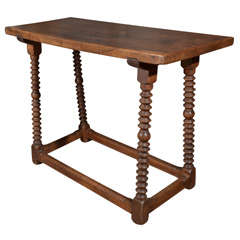 18th Century Spanish Walnut Table 12