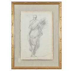 18th Century Male Study Drawing