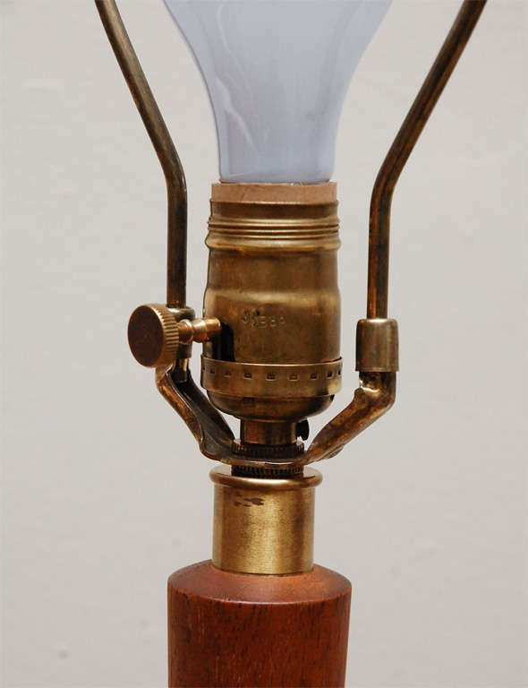 Vintage Teak Floor Lamp at 1stDibs