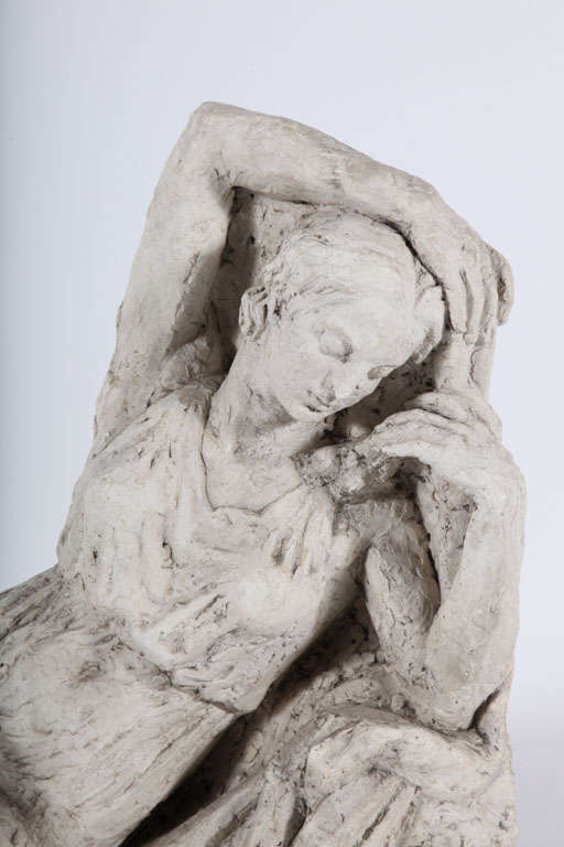 Original Women Sculpture In Fair Condition For Sale In New York, NY
