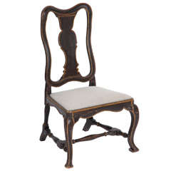 Queen Anne Style Chair 4