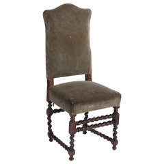 Jacobean Style Side Chair