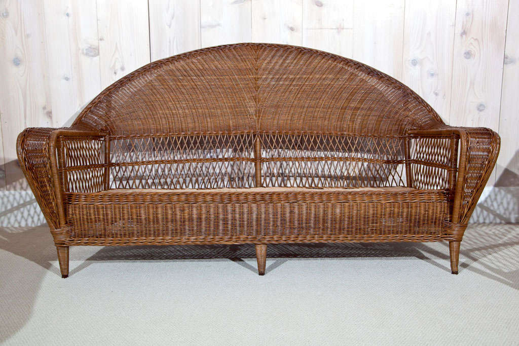 Antique Ficks Reed Wicker Set at 1stDibs ficks reed wicker furniture
