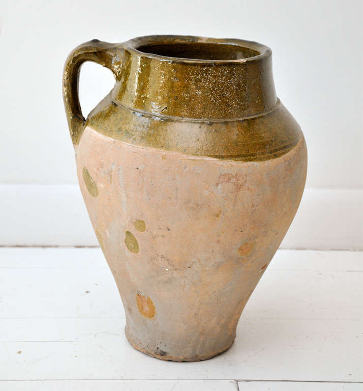 20th Century Set of 6 French Olive jars