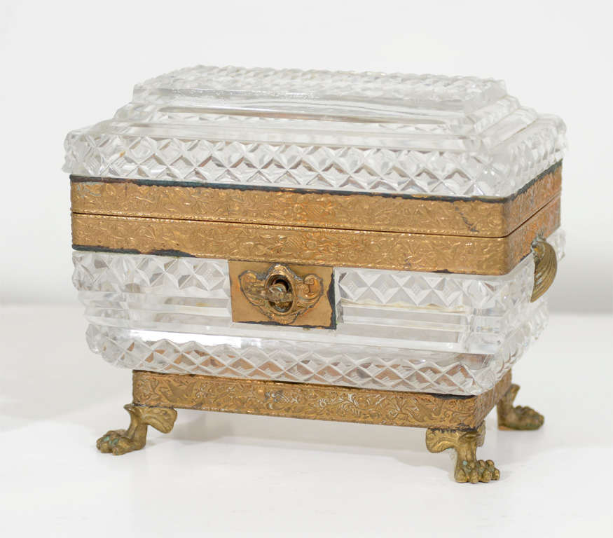 Crystal and Bronze Box