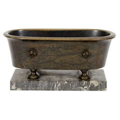 Antique Italian Bronze Tub