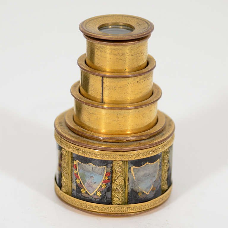 French Bronze Binoculars