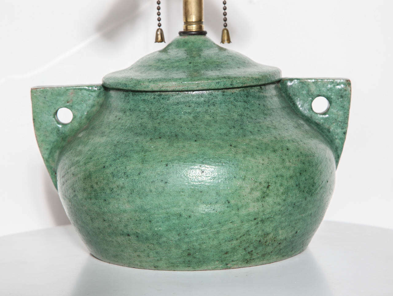 art pottery lamp